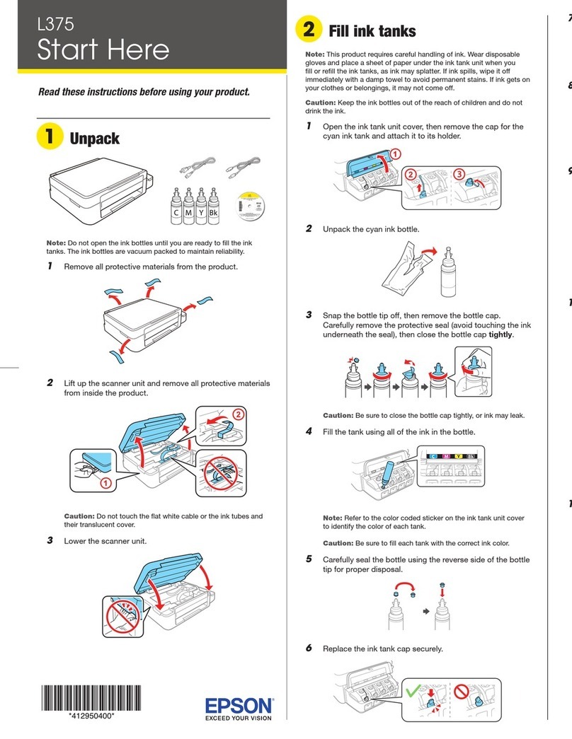 Epson L575 Instruction Manual