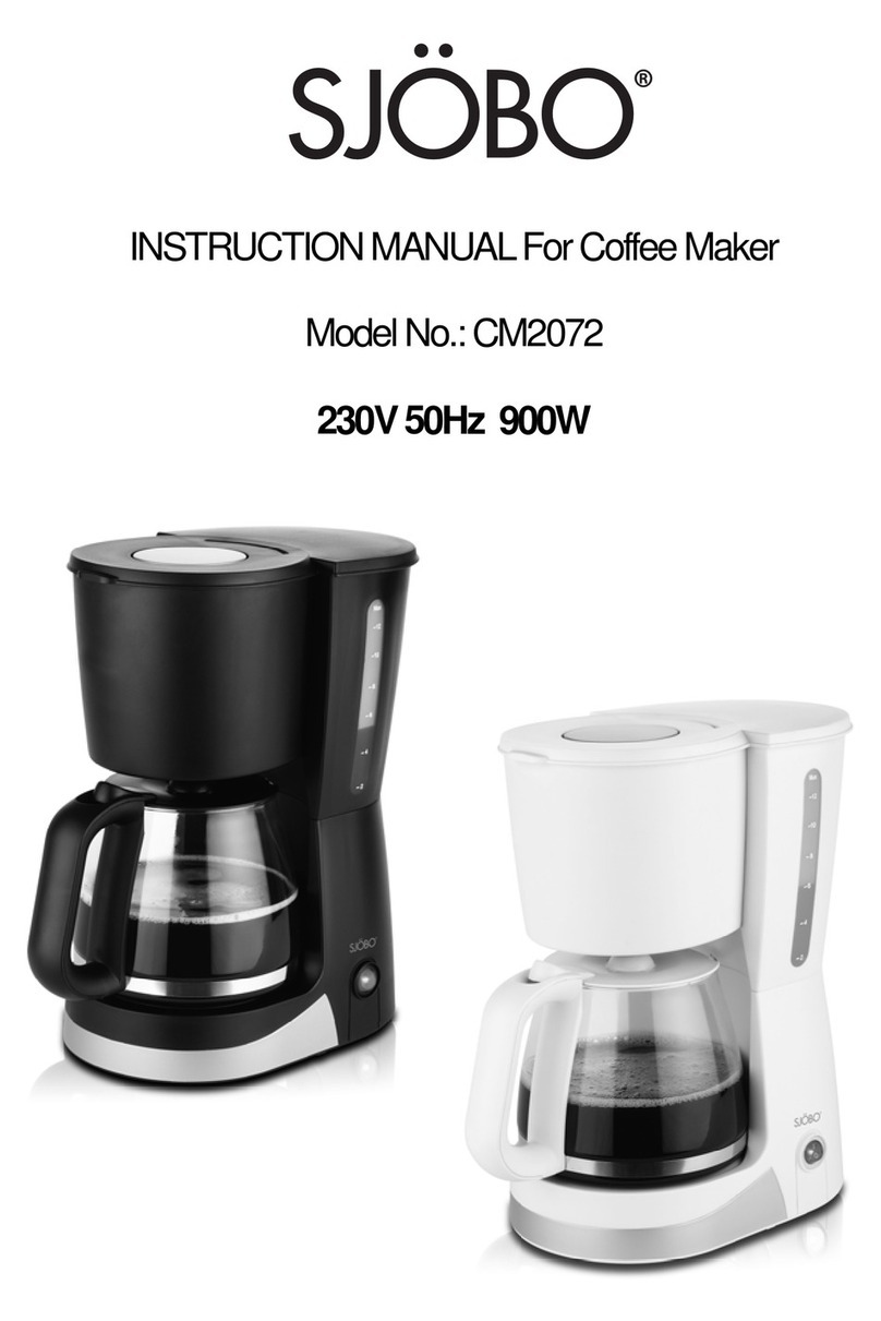 SJOBO CM2072 instruction manual