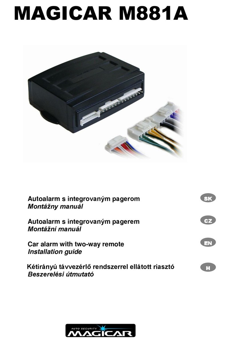 Magicar M881A installation guide