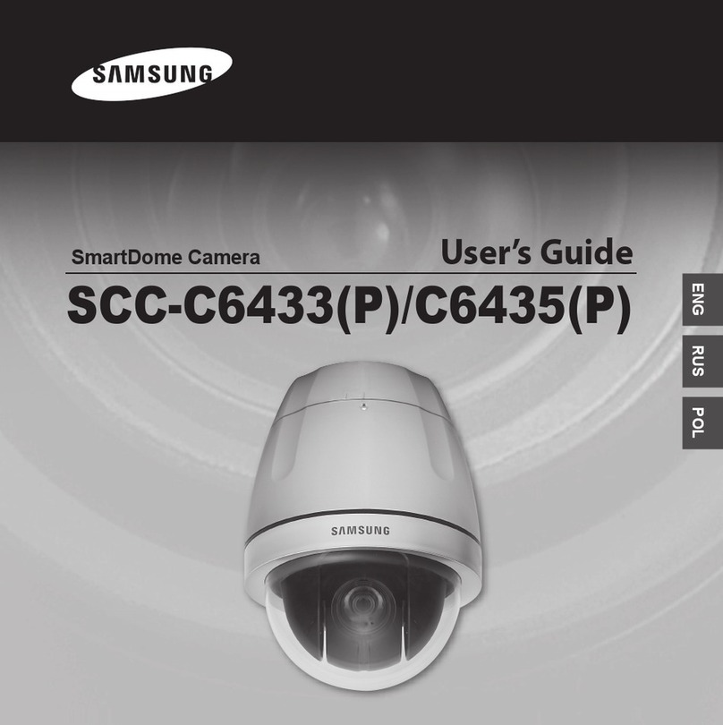 Samsung SCC-C6433(P) User manual