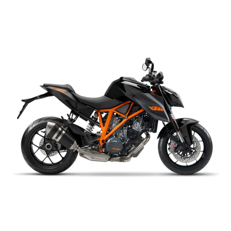 KTM 1290 SUPERDUKE R User manual