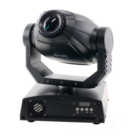 Stairville MH-X25 LED Spot user manual