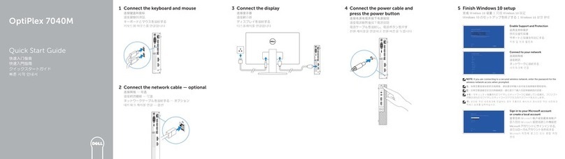 Dell OptiPlex HUB quick start guide