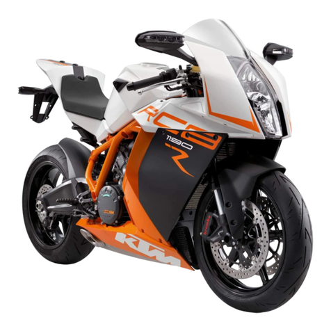KTM 1190 RC8 R EU/UK 2009 User manual