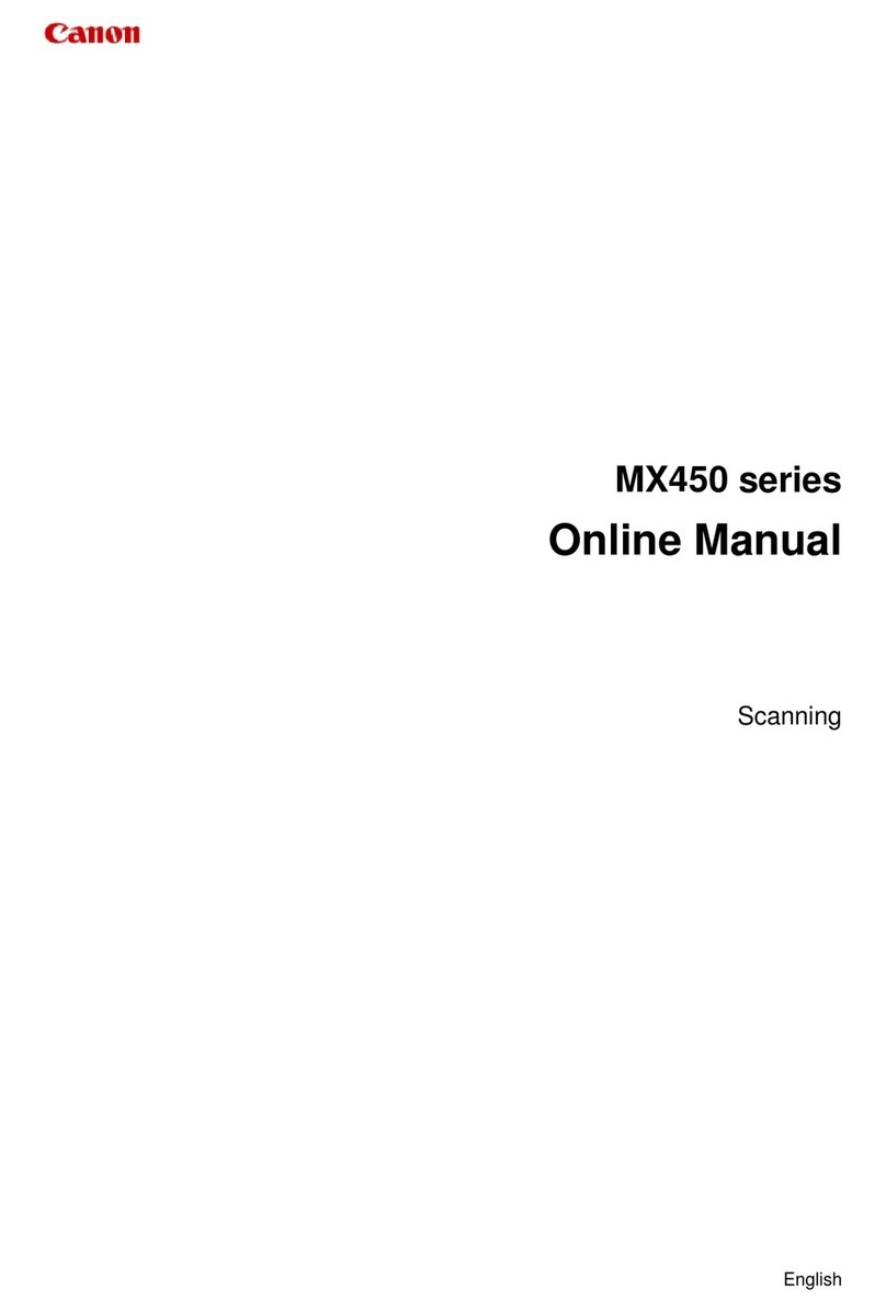 Canon MX450 series Setup guide