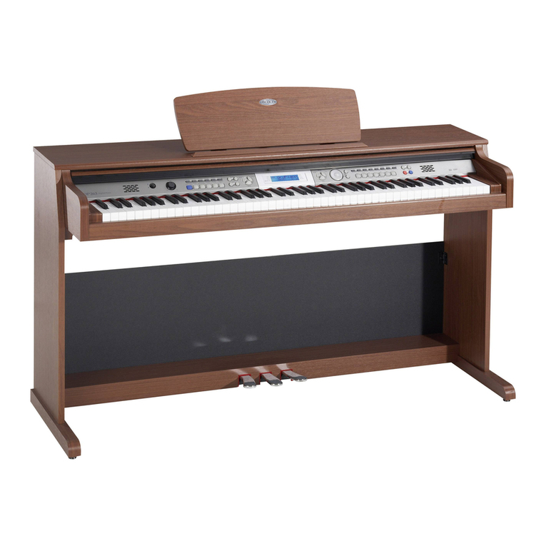 Medeli DP263 User manaul