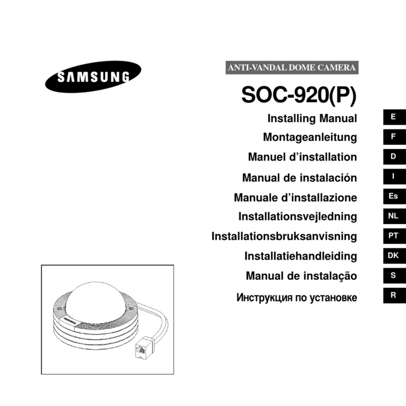 Samsung SOC-920 Instruction Manual