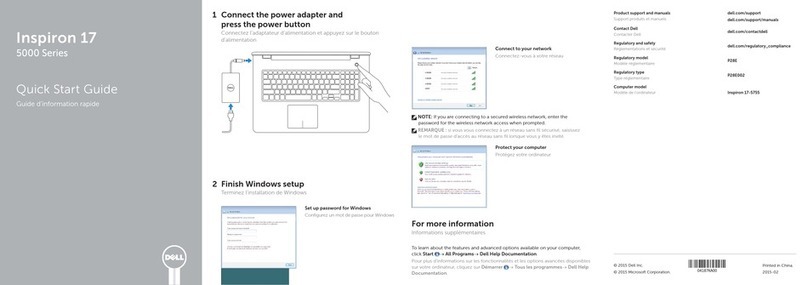 Dell Inspiron 17 5000 Series User manual