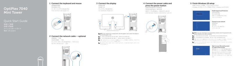 Dell OptiPlex 7040 User manual
