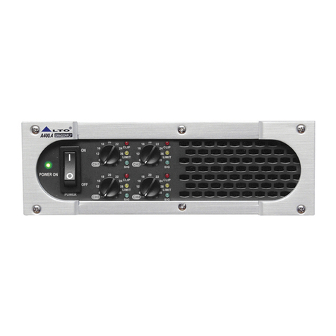 Alto A400.4 Dragonfly User manual
