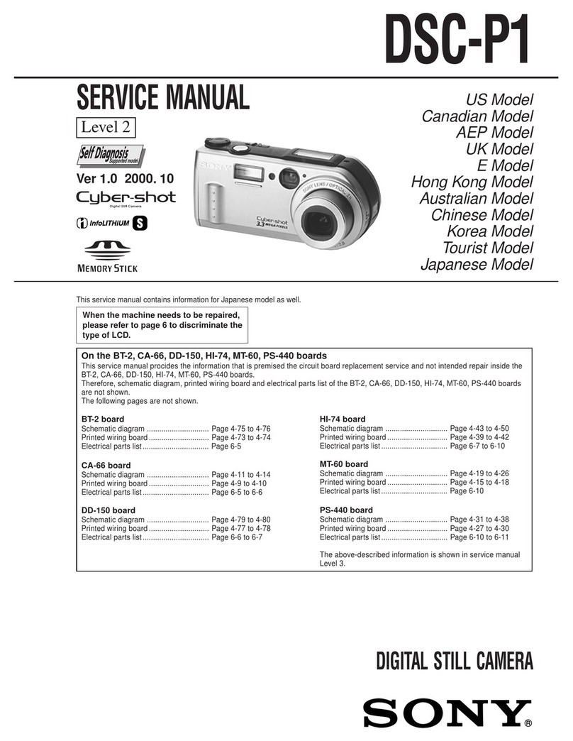 Sony Cyber-shot DSC-P1 Troubleshooting guide