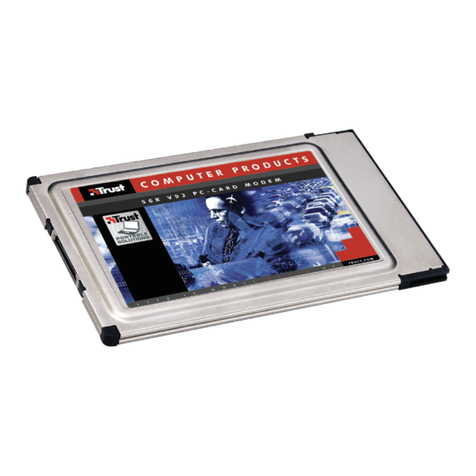Trust V92 instruction manual