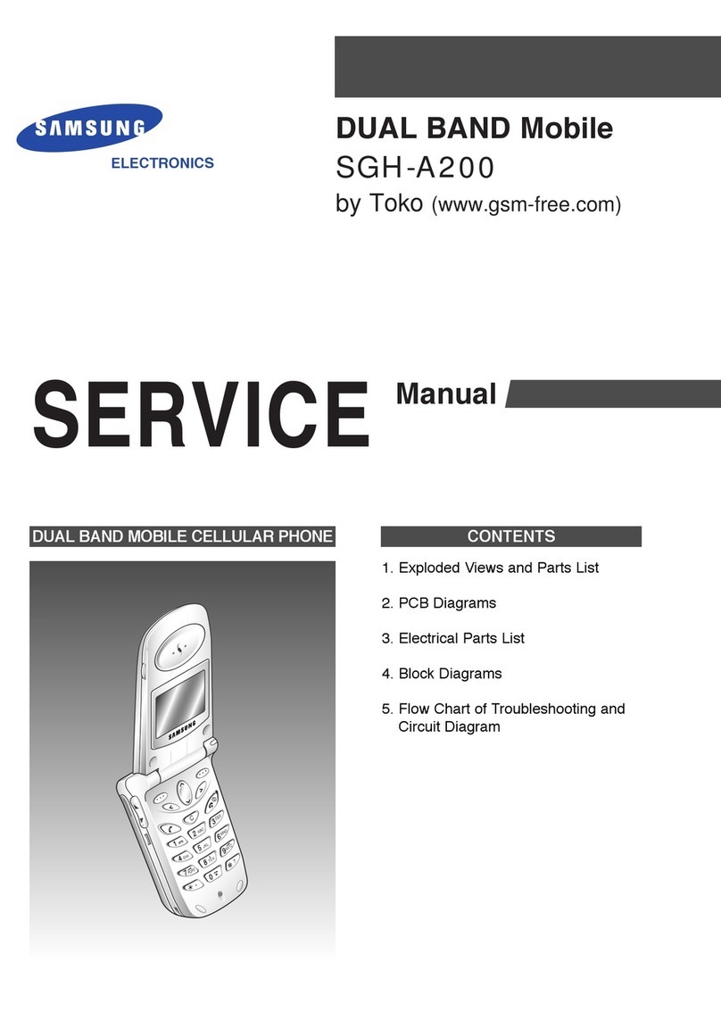 Samsung SGH-A200 Service manual