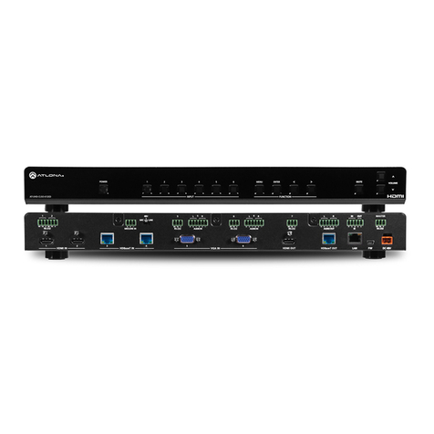 Atlona AT-UHD-CLSO-612ED User manual