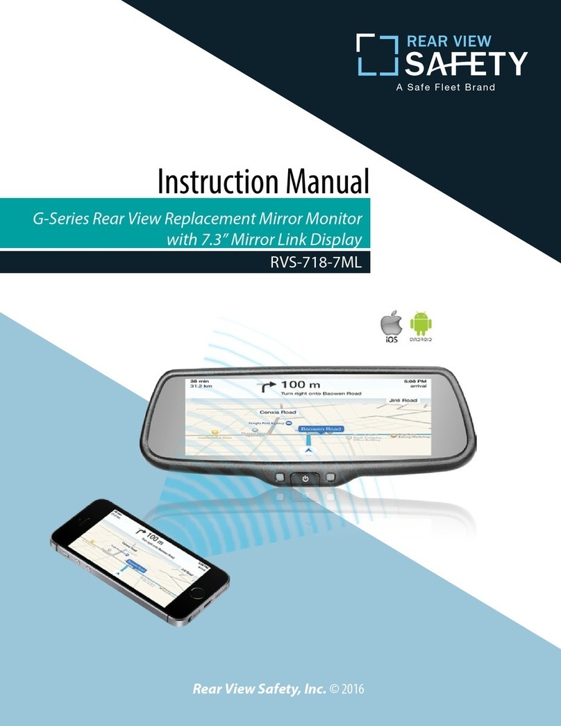 Rear view safety RVS-718-7ML instruction manual