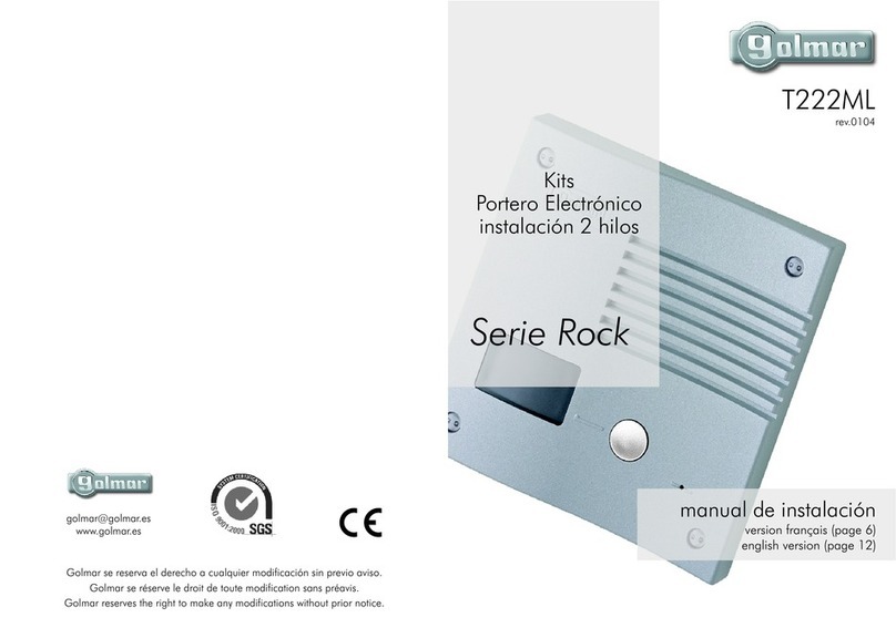 golmar T222ML User manual