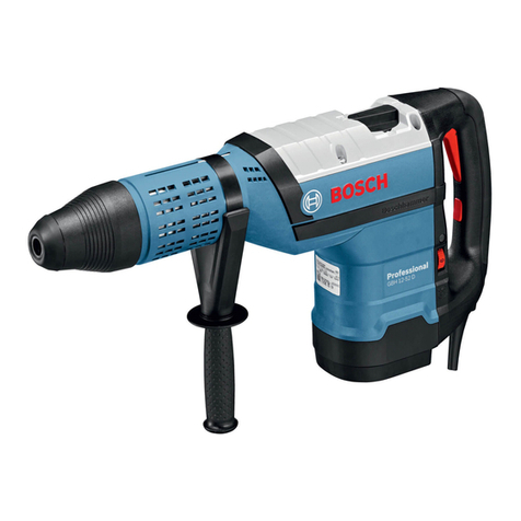 Bosch GBH 12-52 D Original instructions