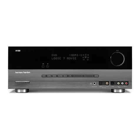 Harman Kardon AVR 354 User manual