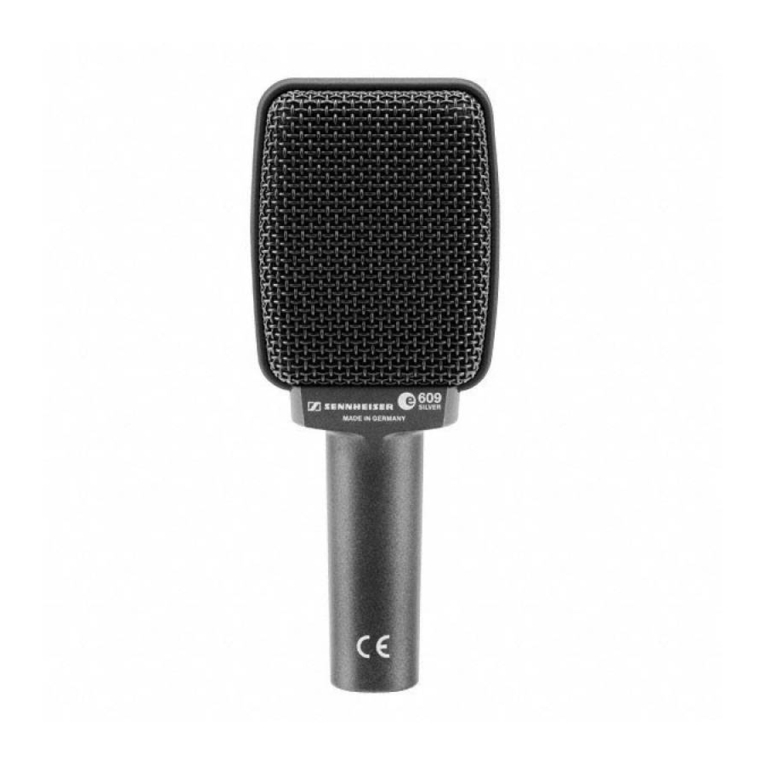 Sennheiser e 609 silver User manual Sennheiser e 609 silver User manual