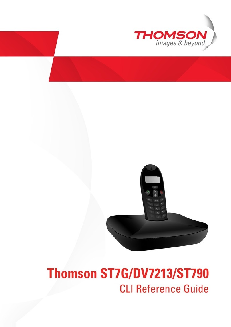 THOMSON ST7G reference guide