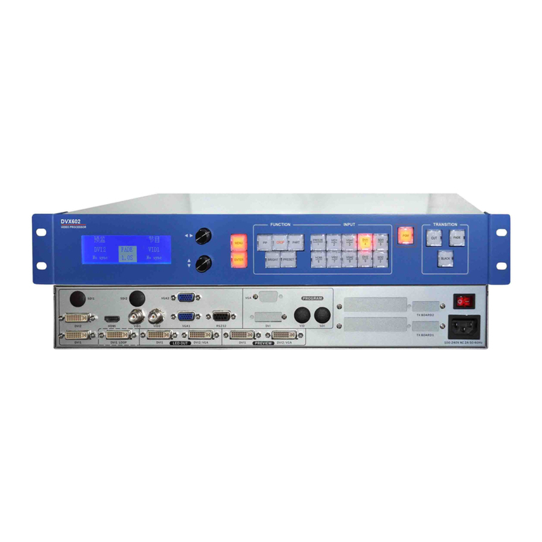 SPEED LEADER DVX602 user manual