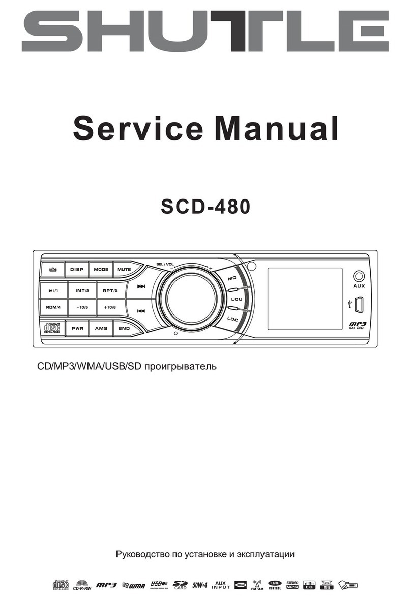 Shuttle SCD-480 Service manual