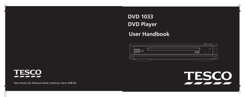 Tesco DVD 1033 User handbook