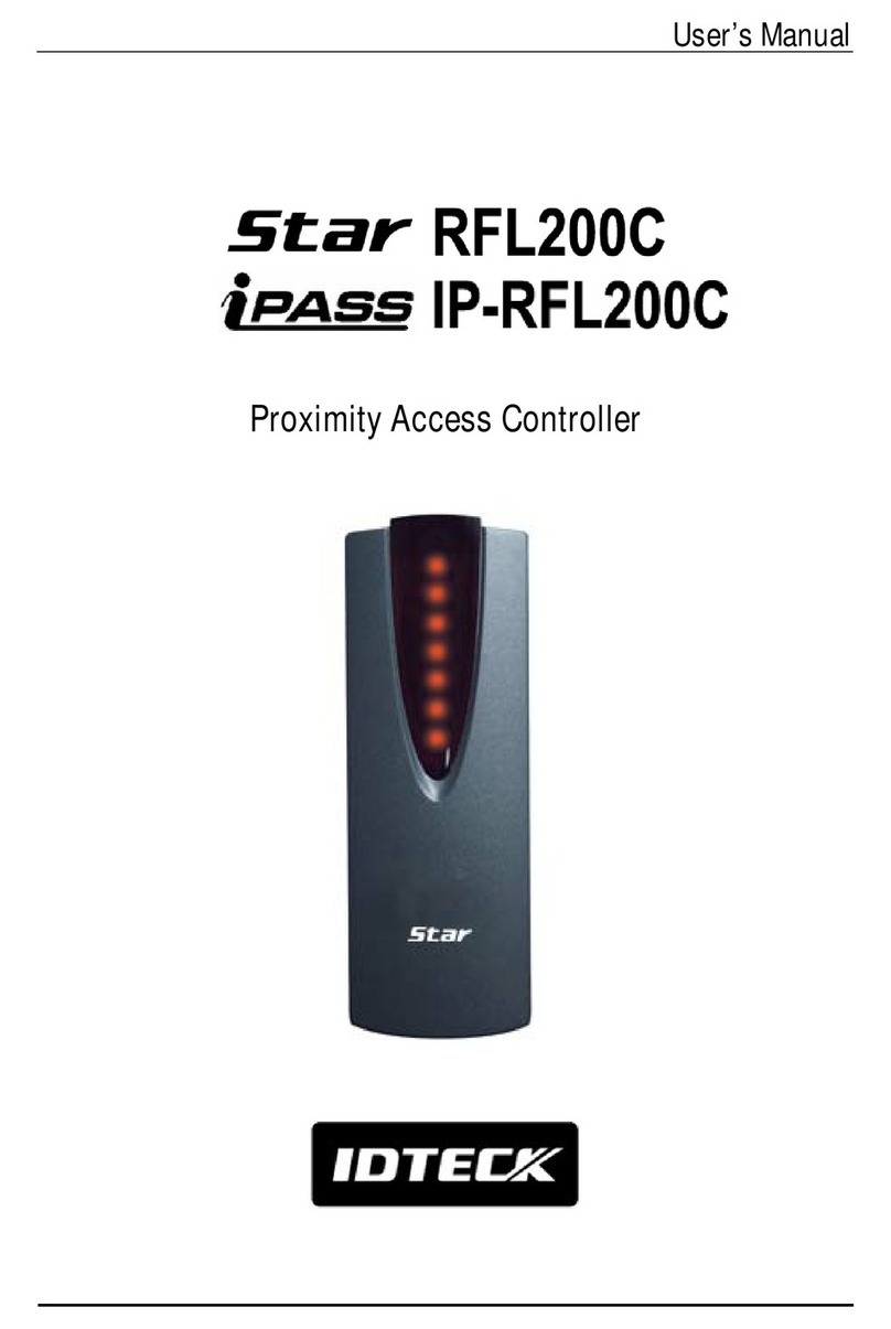 IDTECK Star RFL200C user manual