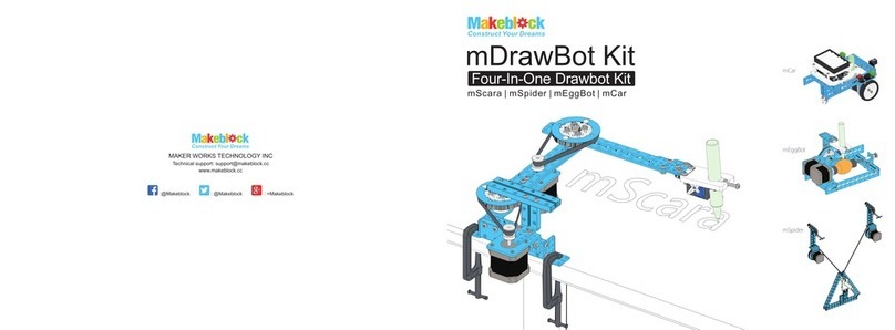 Makeblock mDrawBot Kit user manual