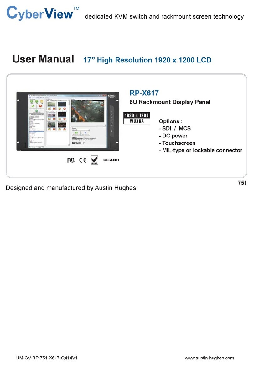 CyberView RP-X617 User manual