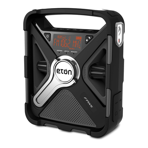 Eton FRX5 owner's manual