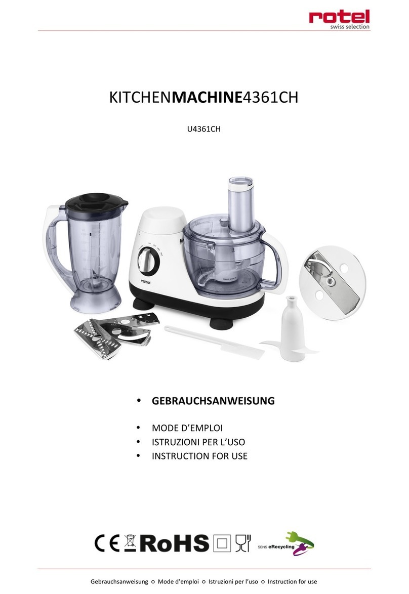Rotel U4361CH Instructions for use