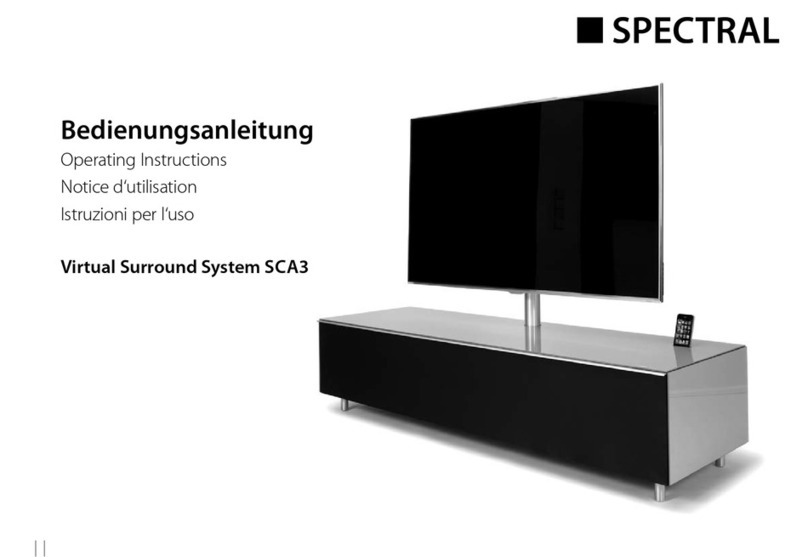 Spectral SCA3 operating instructions