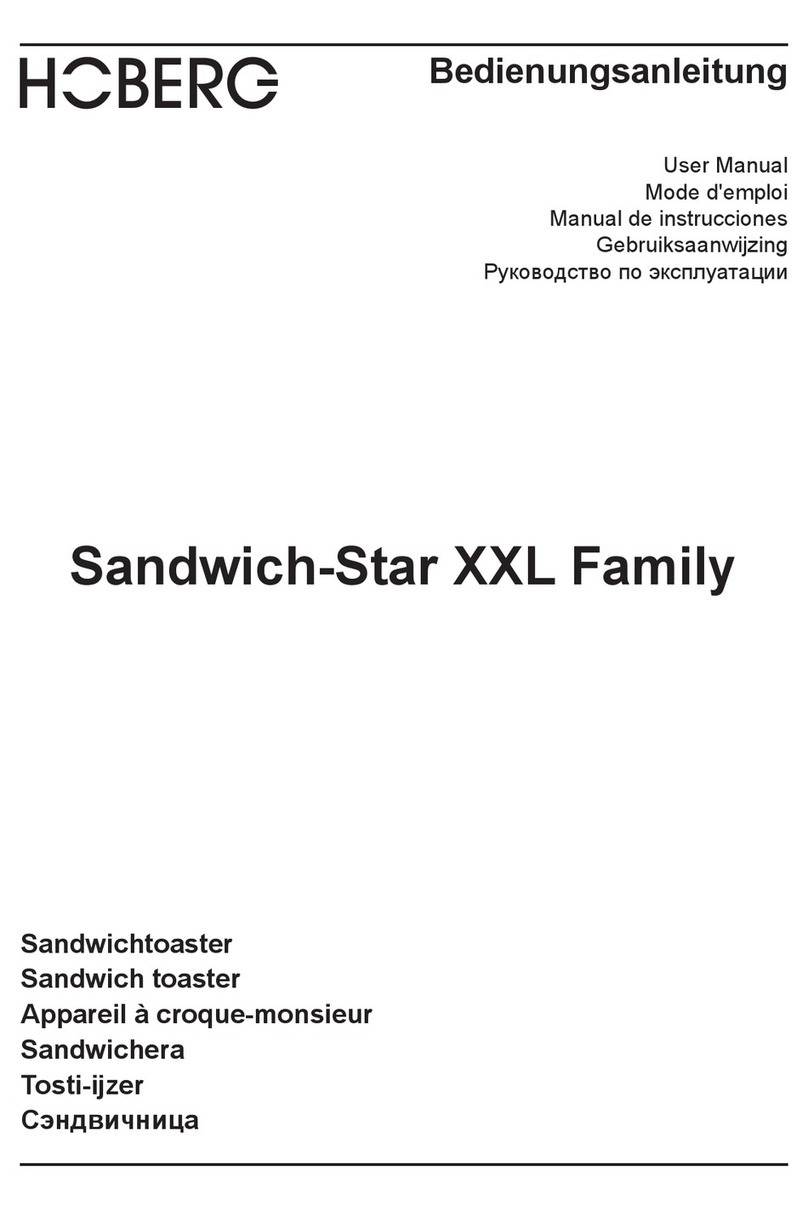 Hoberg XXL Family user manual