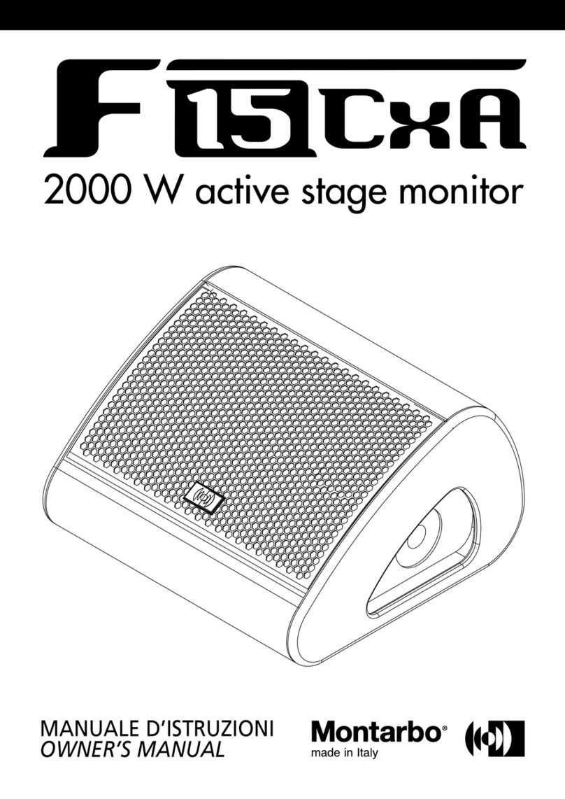 Montarbo F15 CXA User manual