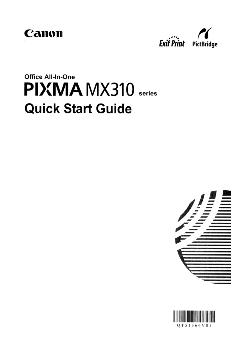 Canon PIXMA MX310 series User manual