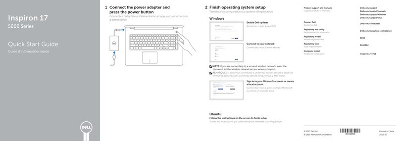 Dell Inspiron 17 5000 Series User manual Dell Inspiron 17 5000 Series User manual