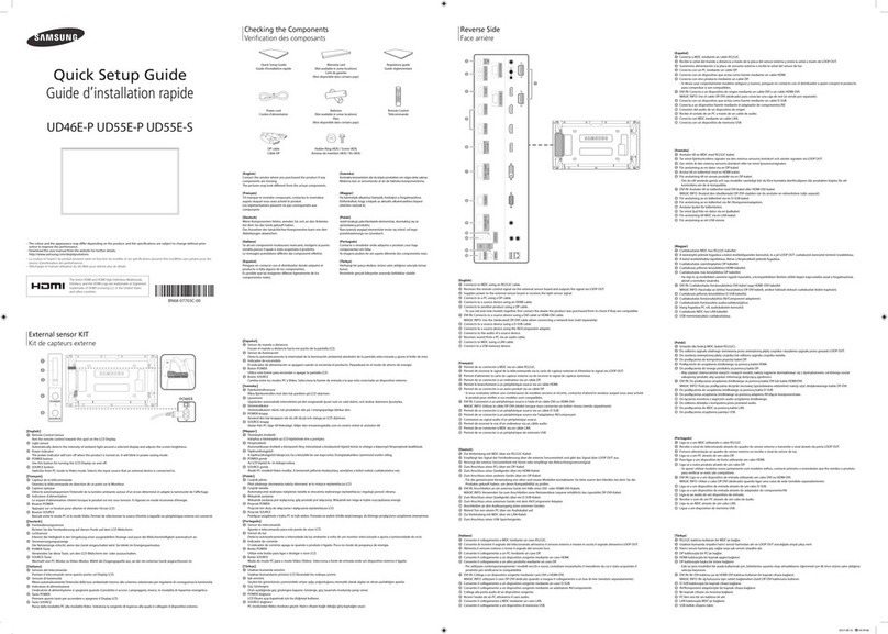 Samsung UD46E-P User manual