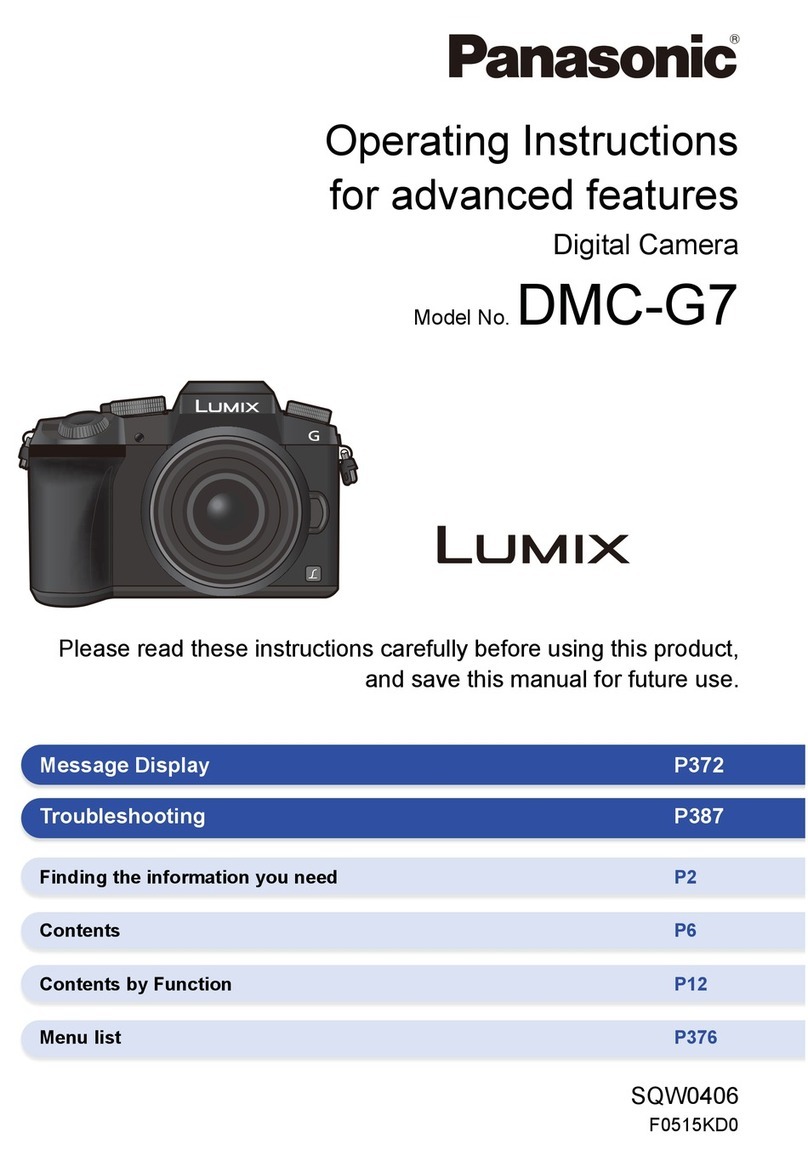 Panasonic DMC-G7SINGLE User manual