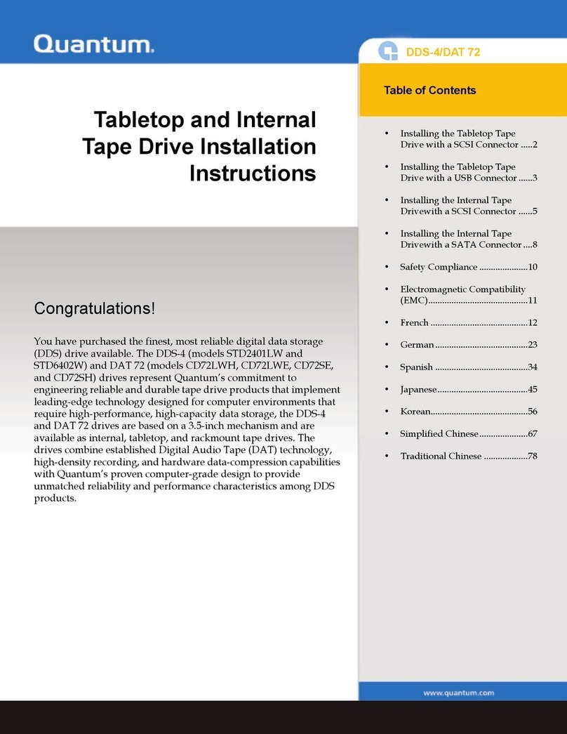 Quantum STD2401LW User manual