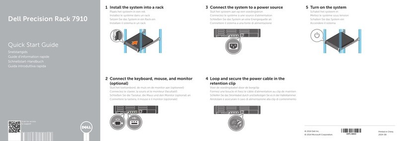 Dell Precision Rack 7910 User manual