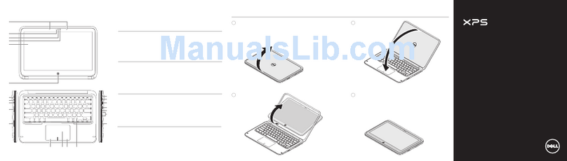 Dell XPS 12 quick start guide