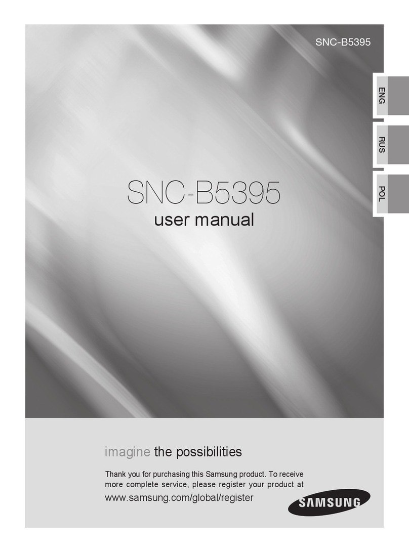 Samsung SNC-B5395 user manual