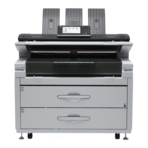 Ricoh MP W7100 User manual