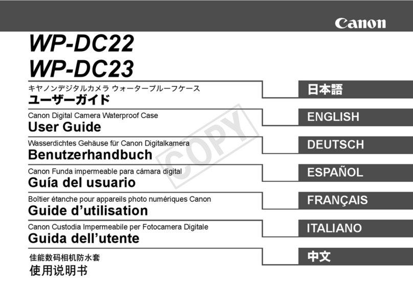 Canon WP-Dc22 User manual