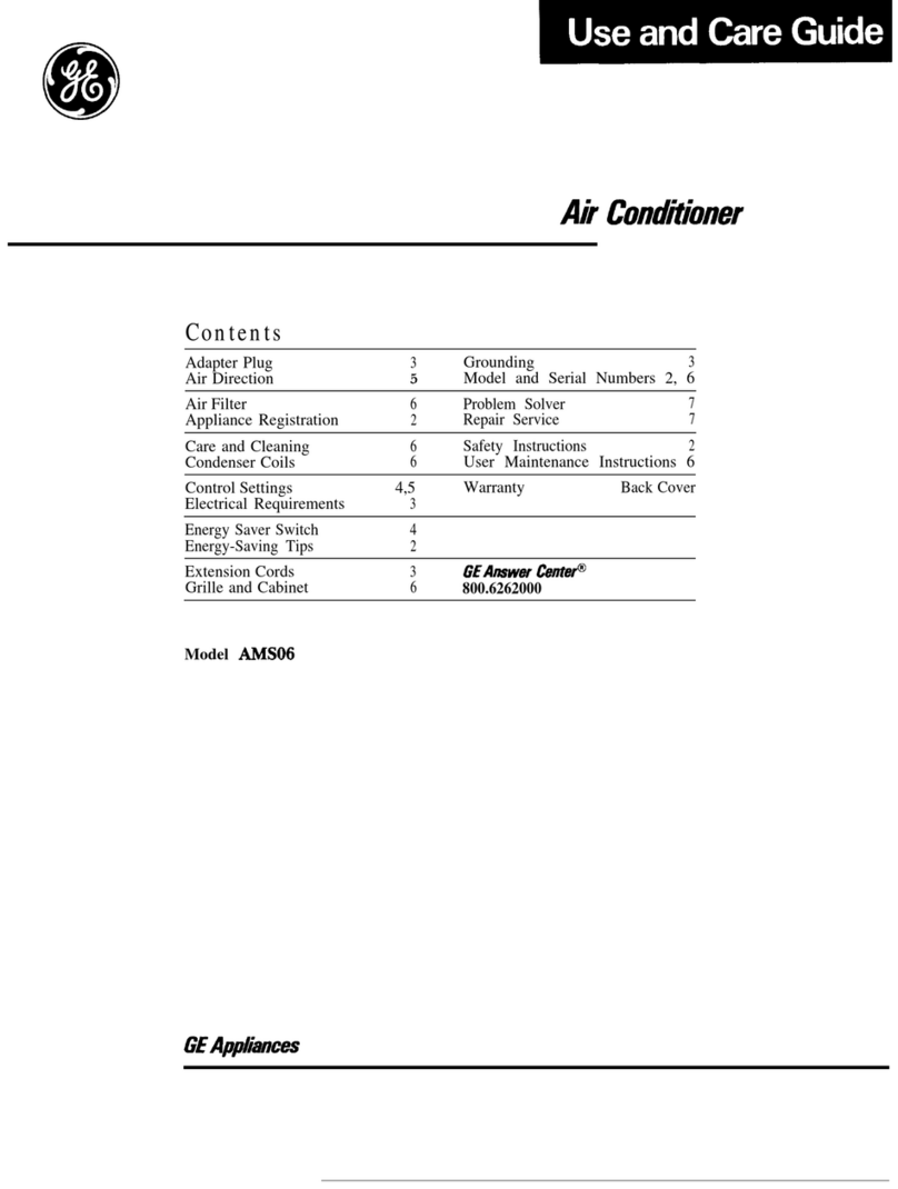 GE AMS06 User manual GE AMS06 User manual