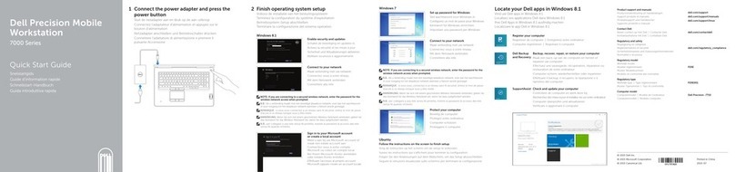 Dell Latitude 7000 Series quick start guide