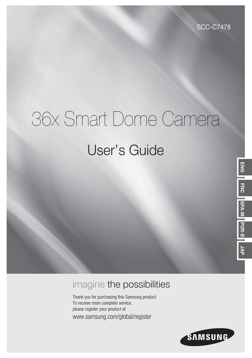 Samsung SCC-C7478 User manual