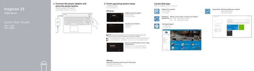 Dell Inspiron 15 7000 Series User manual