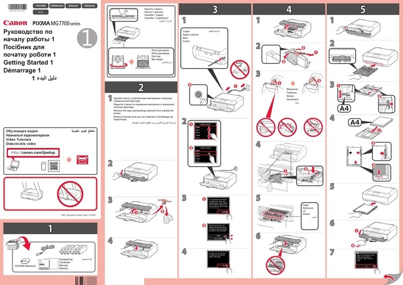 Canon MG7700 series User manual